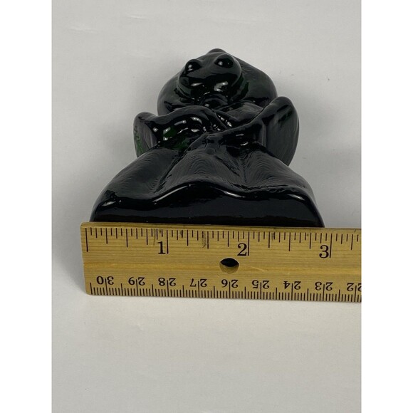 Blenko Glass Cryptid Critter 2523C - Flatwoods Monster - Clover - Picture 6 of 10